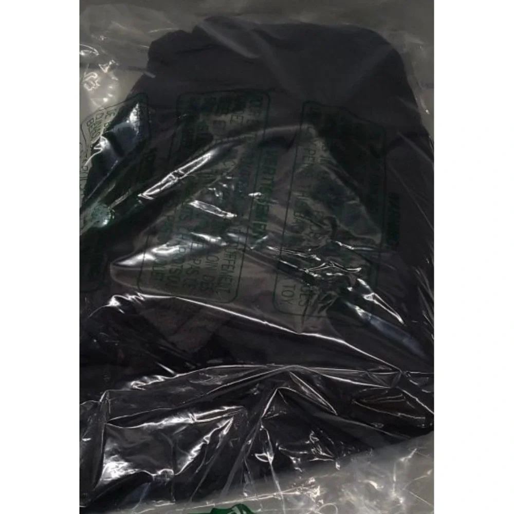 AOFITEE‎ Dog Winter Coat Waterproof Fleece Puffer Jacket Reflective Black Size L